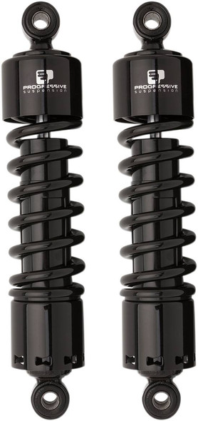 Progressive Suspension - 412-4036B - 412 Series Shock - 12" - Heavy Duty - Black - Dyna