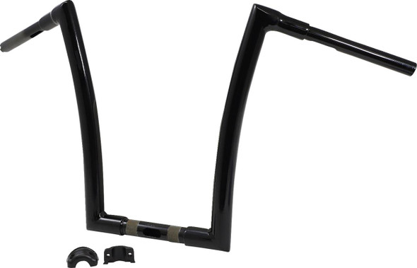 Todd'S Cycle - 0601-5735 - Handlebar - 1-1/2" Strip - 17" - Gloss Black - Road Glide