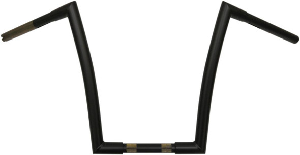 Todd'S Cycle - 0601-2552 - 1-1/4" Strip Handlebar - 14" Rise - Flat Black