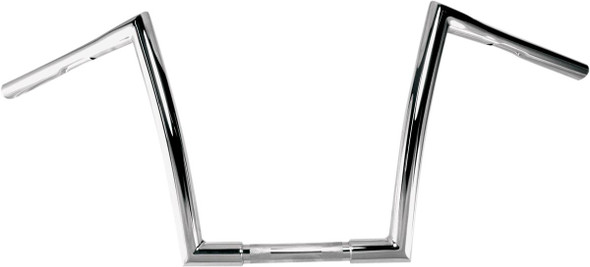 Todd'S Cycle - 0601-2716 - 1-1/4" Strip Handlebar - 10" Rise - Chrome