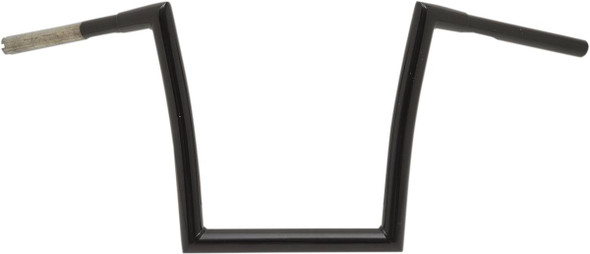 Todd'S Cycle - 0601-2726 - 1-1/4" Strip Handlebar - Strip - Fat Bobber - 12" Rise - Black