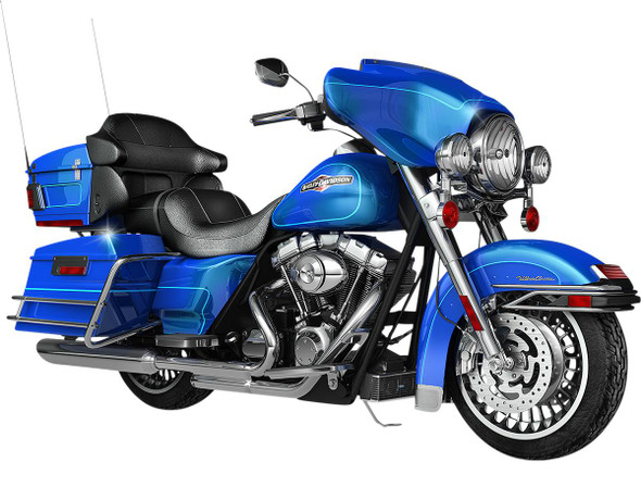 Ultracool - RF-1SS - Oil Cooler Kit - Chrome - Touring