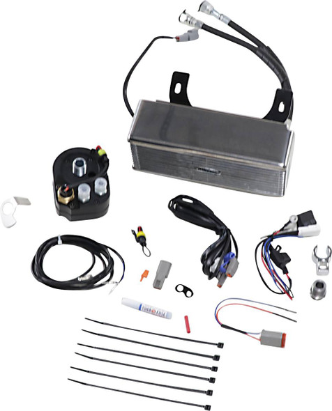 Ultracool - RF-1SS - Oil Cooler Kit - Chrome - Touring