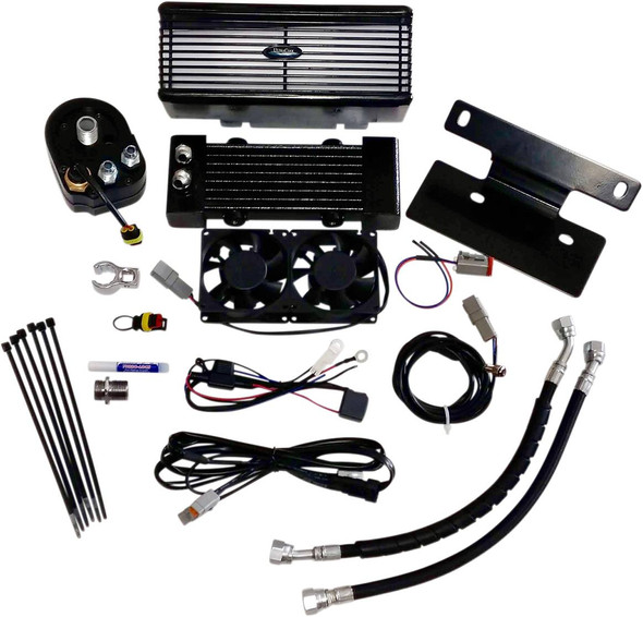 Ultracool - RF-2G - Oil Cooler Kit - Black - Touring