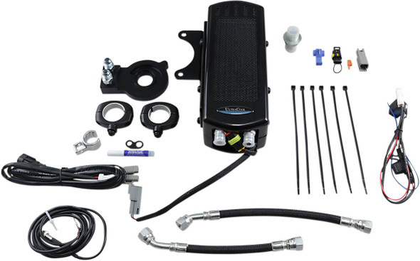 Ultracool - SMSP-2G - Side Mount Oil Cooler Kit - Gloss Black - Sportster
