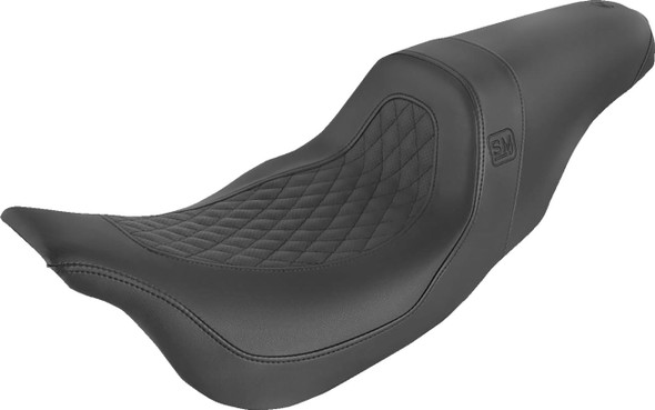 Saddlemen - SM80807DB - Speed Merchant Pro Series Seat - Black - FL '08-'22