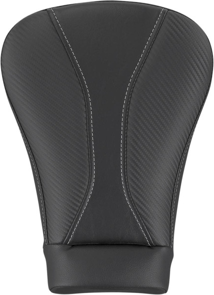 Saddlemen - 808-07B-0242L - Dominator Pillion Pad - Sport - Black w/ Gray Stitching - FL '08-'25