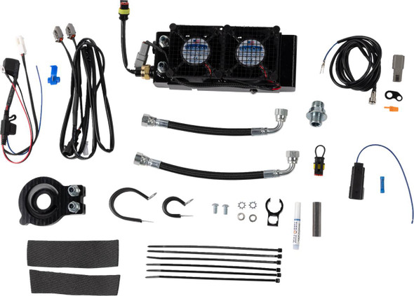 Ultracool - SMT8-5N - Side Mount Oil Cooler Kit - Naked - Black