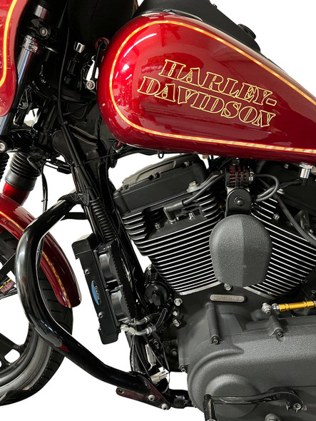 Ultracool - SMSP-2N - Side Mount Oil Cooler Kit - Naked Black - Sportster