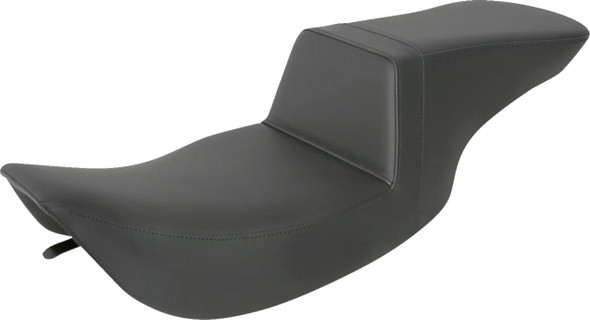 Saddlemen - 897-06-194 - Tour Step-Up Seat - Smooth - Black - FL '97-'07