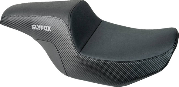 Slyfox - 4685B-Slyfox - Drifter Tour Seat - Vinyl w/ Slipstop - Gray Logo - FL '23-'24
