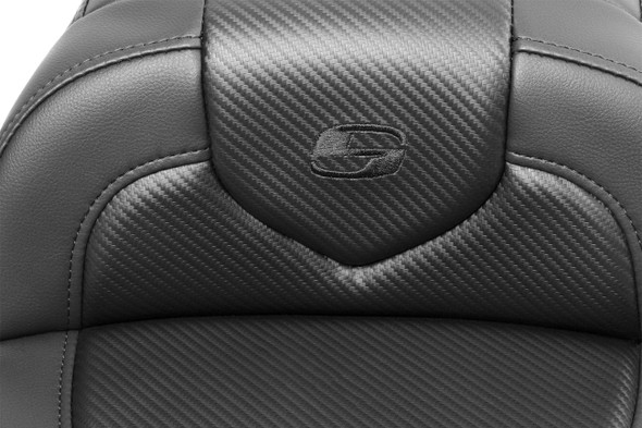 Saddlemen - 823-07-18500 - RoadSofa™ Seat - Carbon Fiber - without Backrest - FLTR/FLHX '23-'24