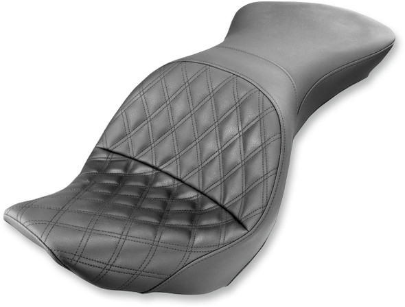 Saddlemen - 806-12-029LS - Explorer Seat - Lattice Stitched - FXST/FLST '06-'17