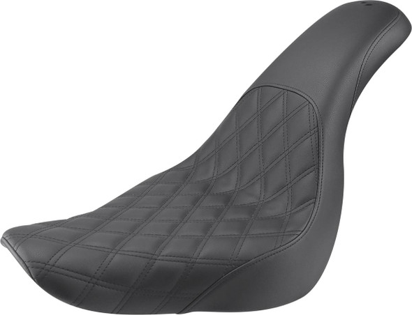 Saddlemen - 818-29-149 - Profiler Seat - Front Lattice/Rear Smooth - Black - FX/FL '18-'24