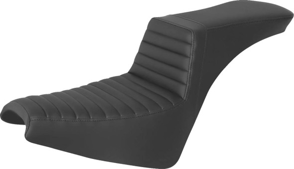 Saddlemen - 818-30-191 - Step-Up Seat - Front Tuck-n-Roll - Black