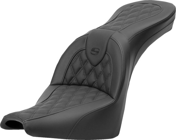 Saddlemen - 818-30-182 - Roadsofa™ Seat - Lattice Stitch - without Backrest - FXBB/FXST '18-'24