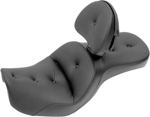 Saddlemen - 806-04-030RS - Explorer RoadSofa™ Seat - with Backrest - Dyna '06-'17