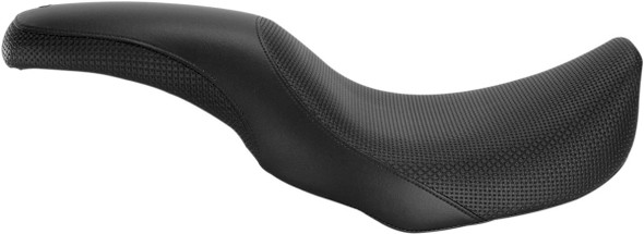 Saddlemen - 806-04-147 - Profiler™ Basket-weave Seat - Black - Dyna '06-'17