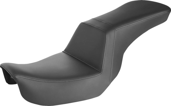 Saddlemen - 806-04-194 - Step-Up Seat - Smooth - Black - Dyna