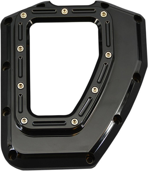 Trask - TM-017BK - Assault Series Cam Cover - Gloss Black Powdercoat - Twin Cam