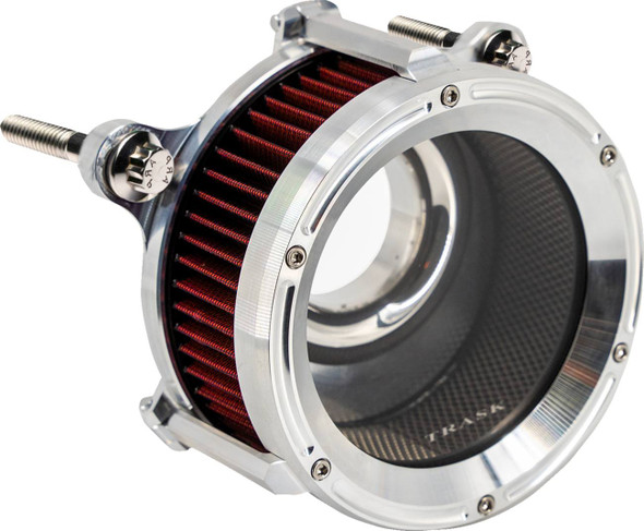 Trask - Raw Assault Charge High-Flow Air Cleaner Kit fits '24 Harley M8 Gen 2 FLHX/​FLTRX/​FLTRXSTSE, '23-'24 FLHXSE/​FLTRXSE Models