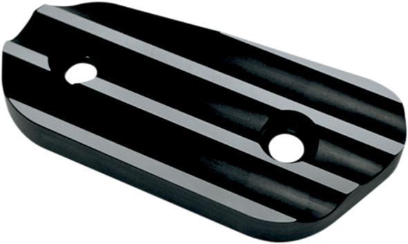 Joker Machine - Sportster Inspection Cover - Finned, Black Anodized - Fits '04-'16 XL