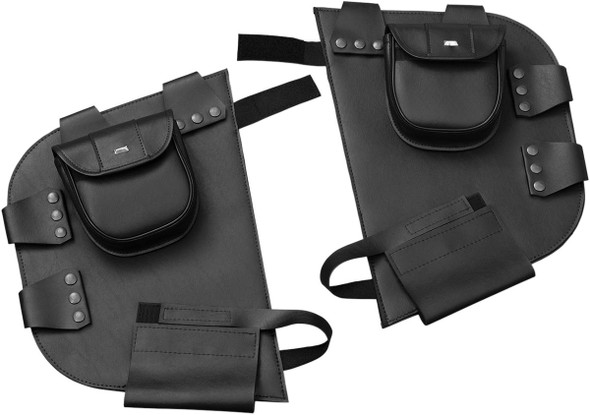 Show Chrome - HD90-117BK - Pac-A-Derms - Teardrop - Black - EZ Mount