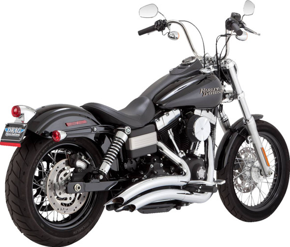 Vance & Hines - 23371 - Big Radius Exhaust System - Chrome