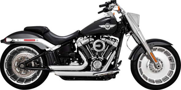 Vance & Hines - 17335 - Shortshots Staggered Exhaust System - Chrome