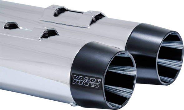 Vance & Hines - 16792 - Blackbird 450 Slip-On Mufflers - Chrome