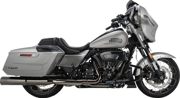 Vance & Hines - 16468 - Hi-Output Slip-On Mufflers - Dark Chrome - 4-1/2"
