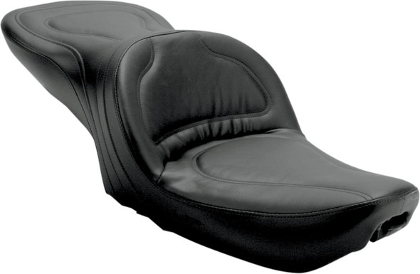 Saddlemen - 8950JS - Seat - Explorer™ - Without Backrest - Stitched - Black - Dyna