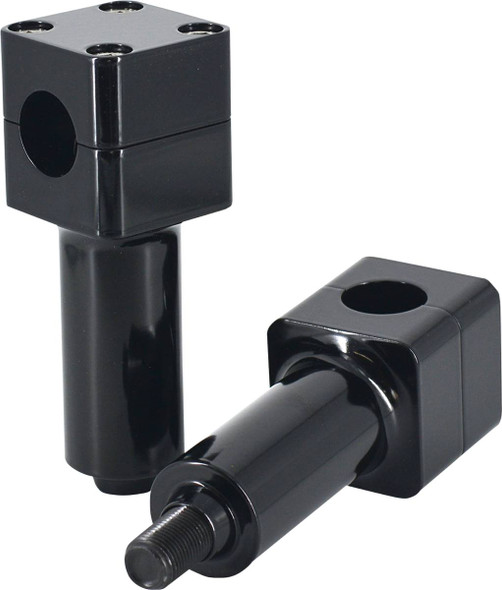 Wild 1 - WO534GB - Springer Risers - 4" - Gloss Black