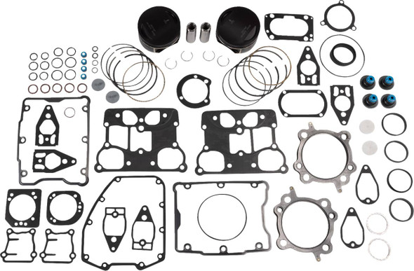 Wiseco - VT2797 - Piston Kit with Gaskets - Standard - Twin Cam 88"/96"/103" Bored to 1746 cc (106 Cubic Inch)