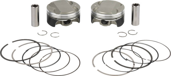 Wossner - K4081DA-2 - Piston Kit - 4.375" Stroke - 107 CID - M8