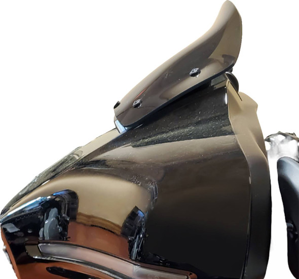 Wind Vest - 58-1040 - Windshield - 10-1/2" - Dark Smoke - FLHX, FLHXSE