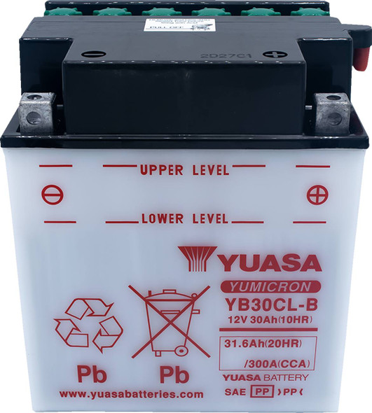 Yuasa - YUAM2230CTWN - Battery - YB30CL-B