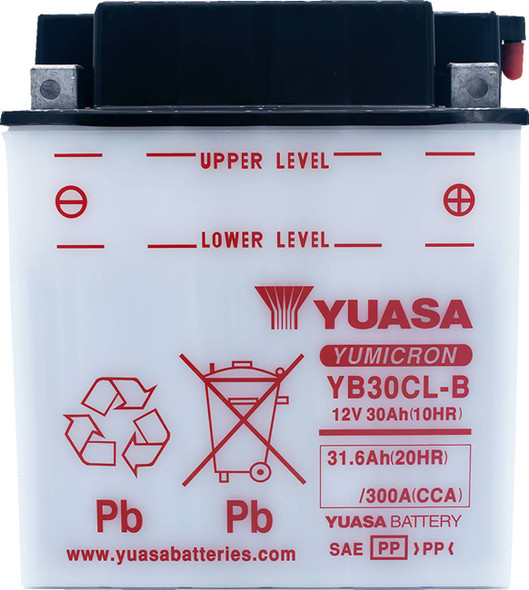 Yuasa - YUAM2230CTWN - Battery - YB30CL-B