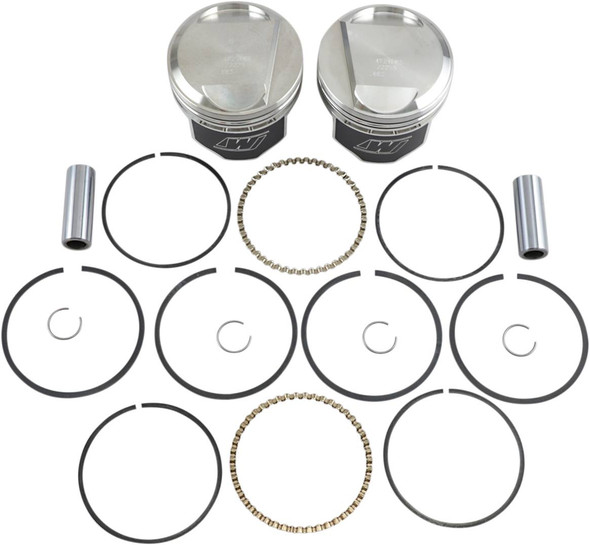 Wiseco - K1675 - Piston Kit - +0.005" - Evolution Big Twin 1340 cc
