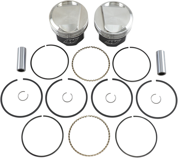 Wiseco - K1669 - Piston Kit - +0.040" - Evolution Big Twin 1340 cc