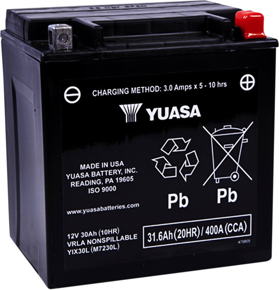 Yuasa - YUAM7230L - AGM Battery - YIX30L