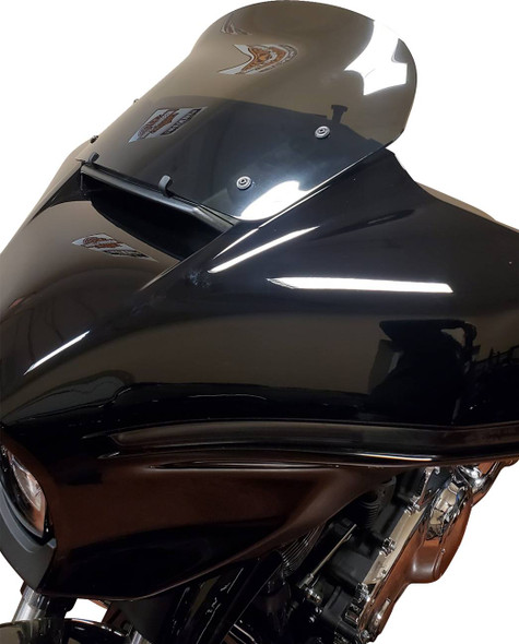 Wind Vest - 58-1240 - Windshield - 12-1/2" - Dark Smoke - FLHX, FLHXSE