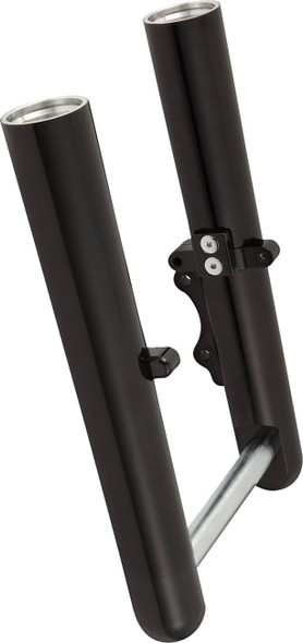 Arlen Ness - 40-532 - Fork Legs - Black - Smooth - Single Disc