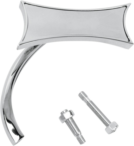 Arlen Ness - 13-417 - Mirror - Micro - Four-Point - Side View - Rectangle - Chrome - Right