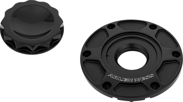 Arlen Ness - 701-013 - 12 Point Gas Cap - All Black (2)