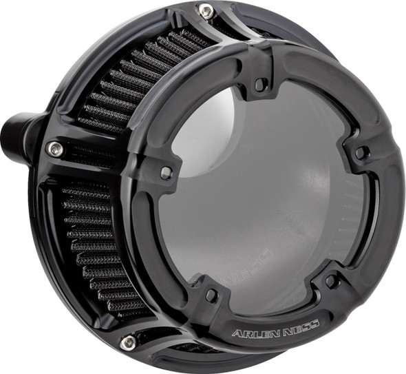 Arlen Ness - 600-236 - Method™ Clear Series Air Cleaner - All Black