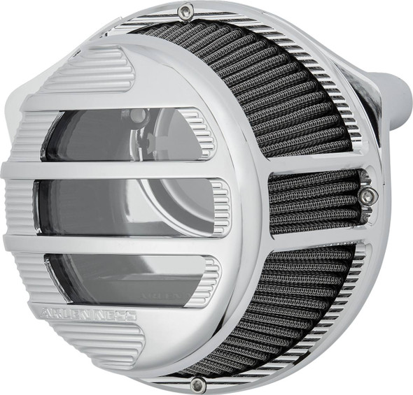Arlen Ness - Chrome Sidekick Air Cleaner Kit fits '24-'25 Harley M8 Gen 2 FLHX/​FLHXU/​FLTRX/​FLTRXSTSE, '23-'25 FLHXSE/​FLTRXSE, '25 Softail Models