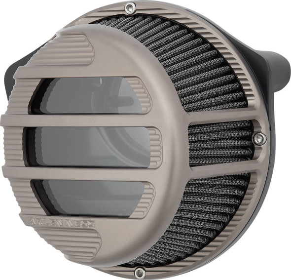 Arlen Ness - Titanium Sidekick Air Cleaner Kit fits '24-'25 Harley M8 Gen 2 FLHX/​FLHXU/​FLTRX/​FLTRXSTSE, '23-'25 FLHXSE/​FLTRXSE, '25 Softail Models