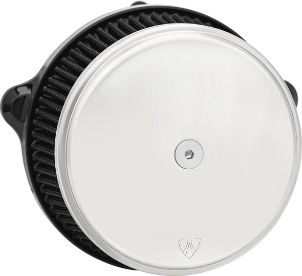 Arlen Ness - Stainless Steel Smooth Big Sucker™ Stage 1 Air Cleaner Kit with Cover fits '23-'25 Harley M8 Gen 2 Touring, '25 Softail Models