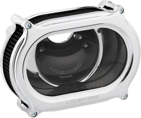 Arlen Ness - Chrome Stage 2 Method™ Air Cleaner Kit fits '24-'25 Harley M8 Gen 2 FLHX/​FLHXU/​FLTRX/​FLTRXSTSE, '23-'25 FLHXSE/​FLTRXSE, '25 Softail Models